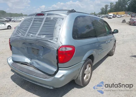 2005 Dodge Grand Caravan Sxt из США, поврежденный, VIN 2D4GP44L35R143613